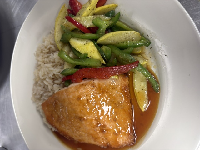 Sweet & Spicy Salmon